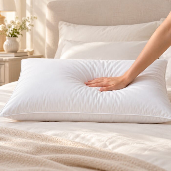 Oreiller Percale200 100% Coton Duvet/Plumet
