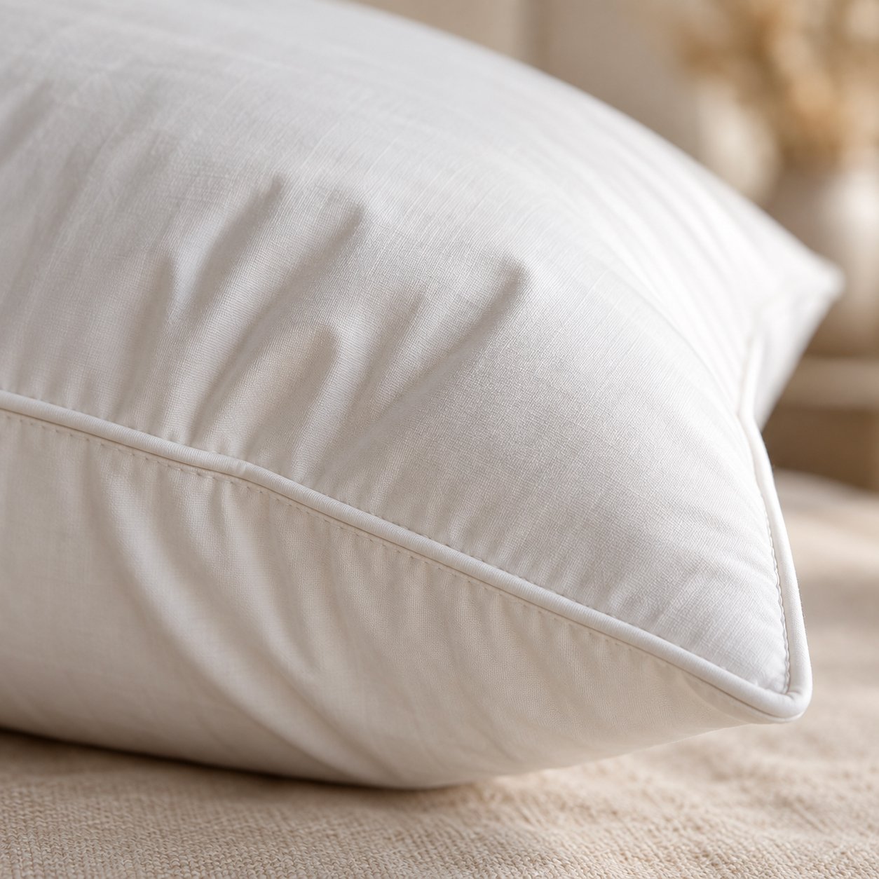 Oreiller Percale200 100% Coton Duvet/Plumet – Image 2