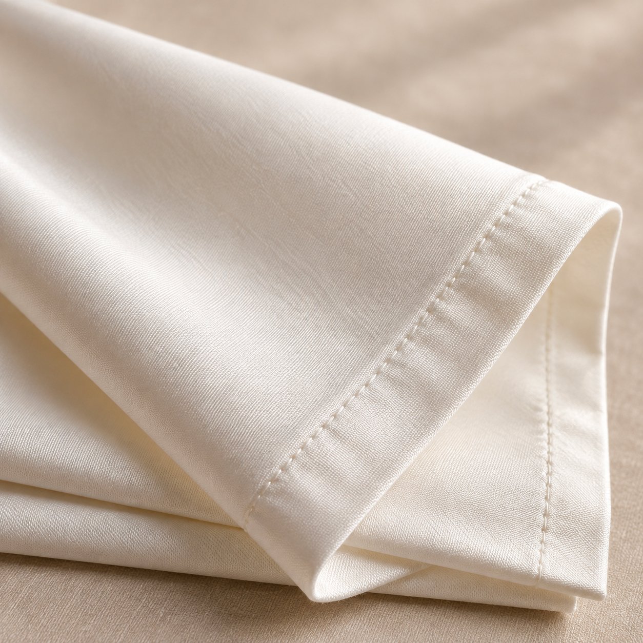 Serviette de table en satin 100% coton – Image 2